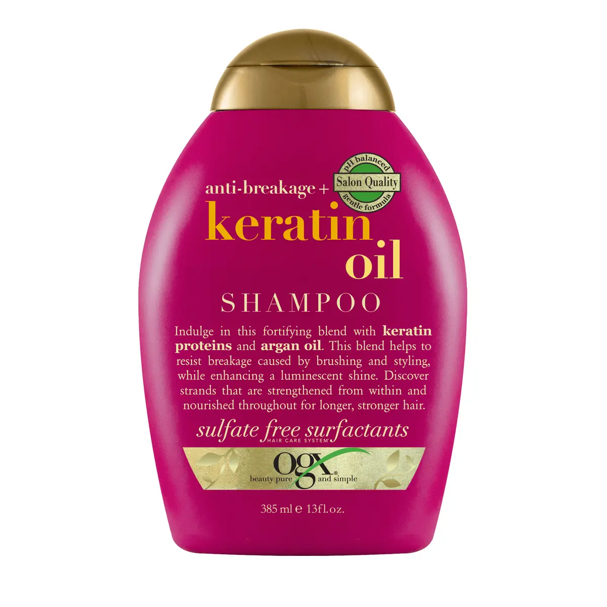 Anti-Breakage + Keratin Oil Shampoo 13 fl oz (2)
