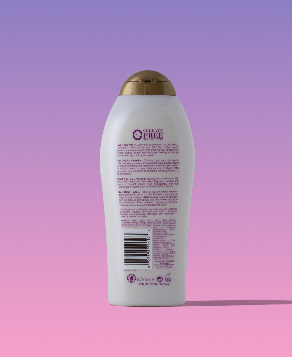 Extra Creamy + Coconut Miracle Oil Ultra Moisture Body Wash 19.5 fl oz