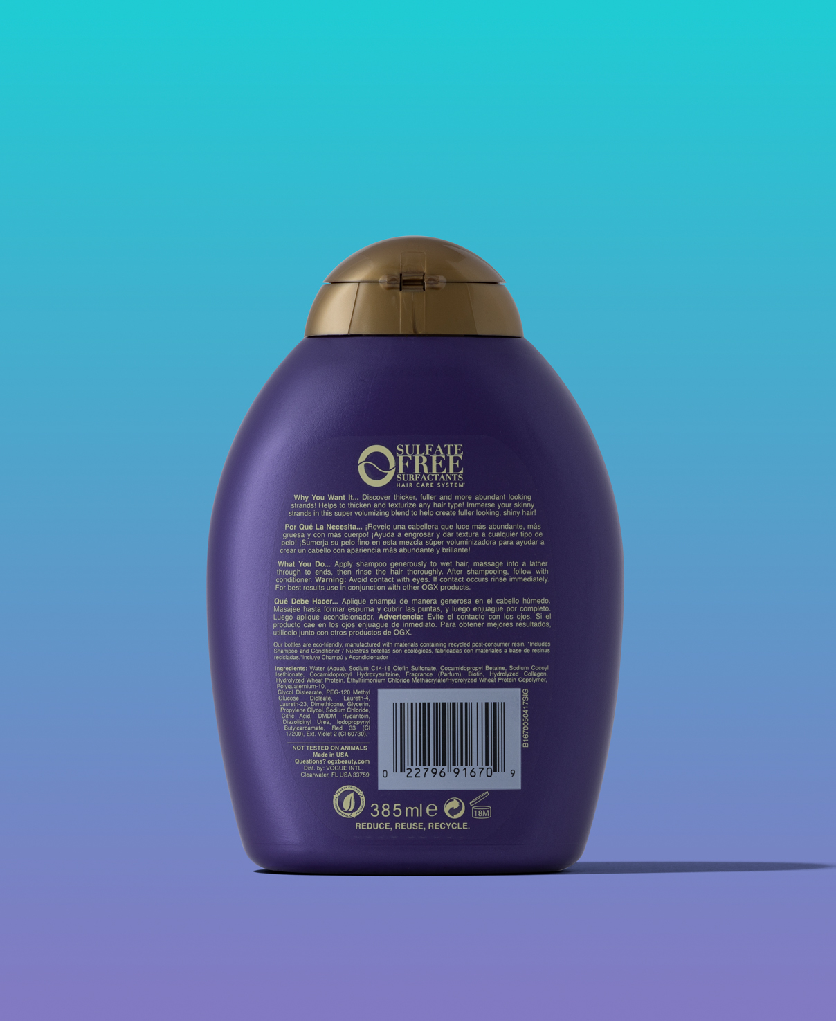 Thick & Full + Biotin & Collagen Shampoo 13 fl oz