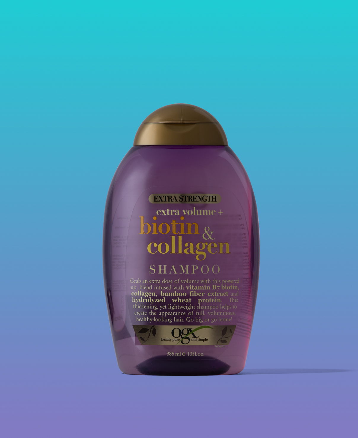 Extra Strength Thick & Full + Biotin & Collagen Shampoo 13 fl | OGX Beauty