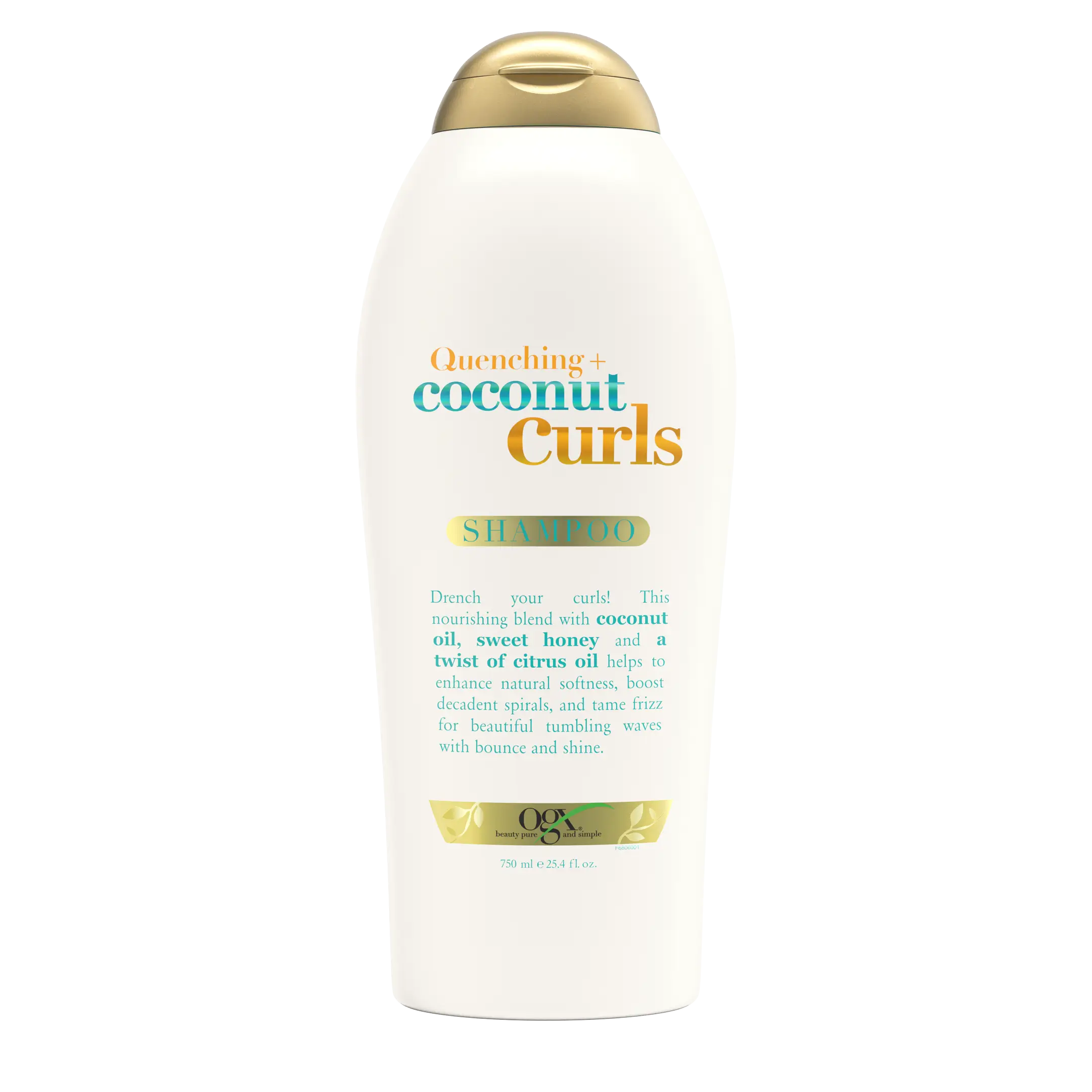 Moisturizing Coconut Shampoo for Curly Hair