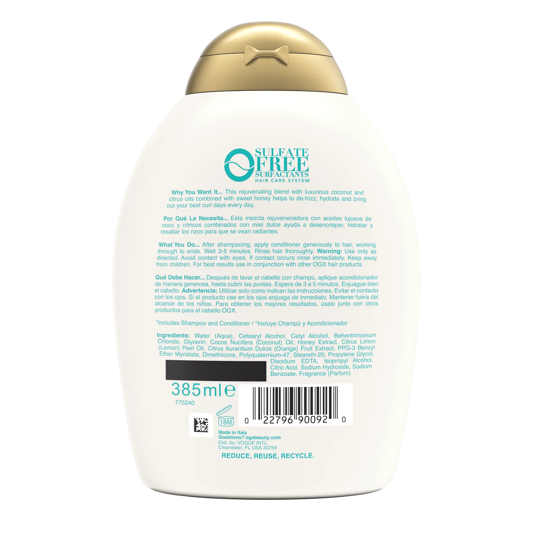 Quenching + Coconut Curls Conditioner 13 fl oz 2