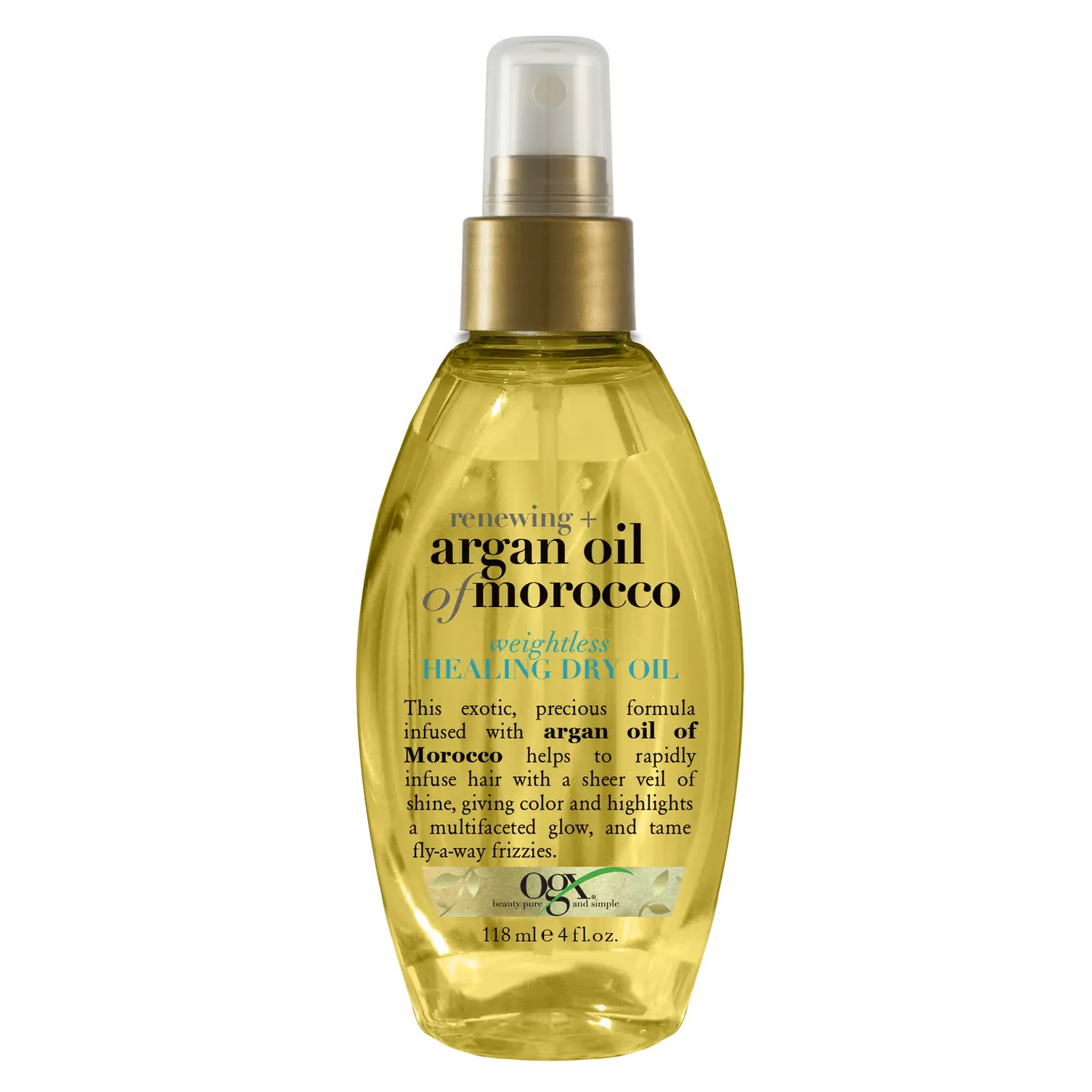 Renewing + Argan Oil of Morocco Weightless Healing Dry Oil 4 fl oz
